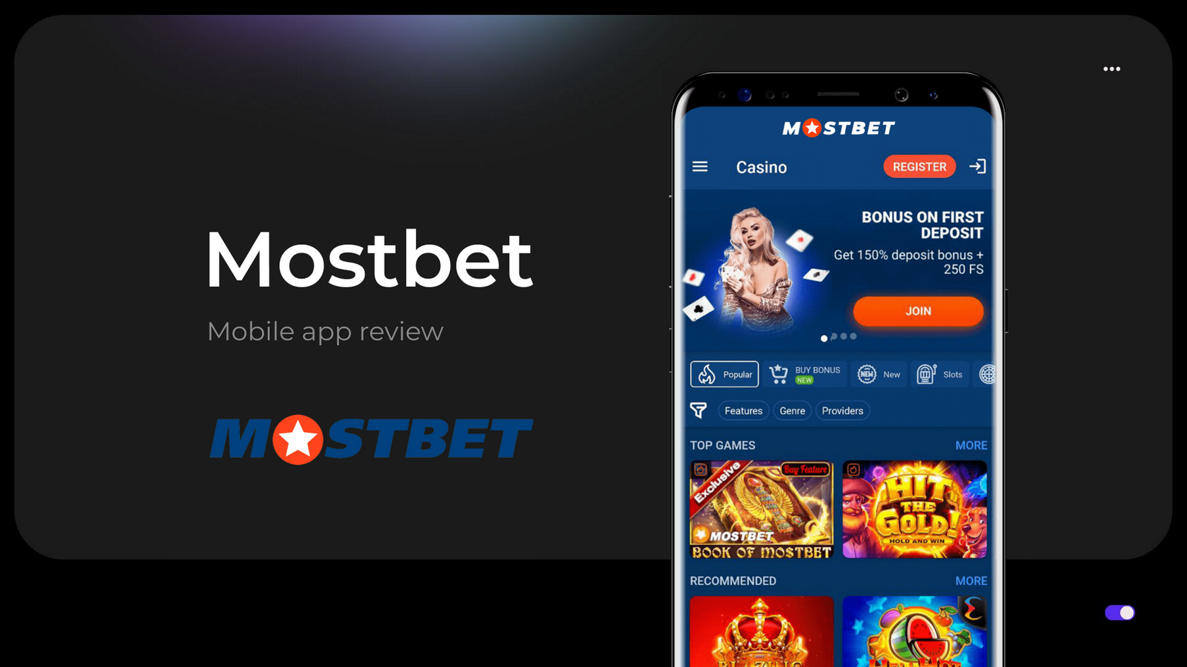 Aplikace Mostbet pro iOS a Android